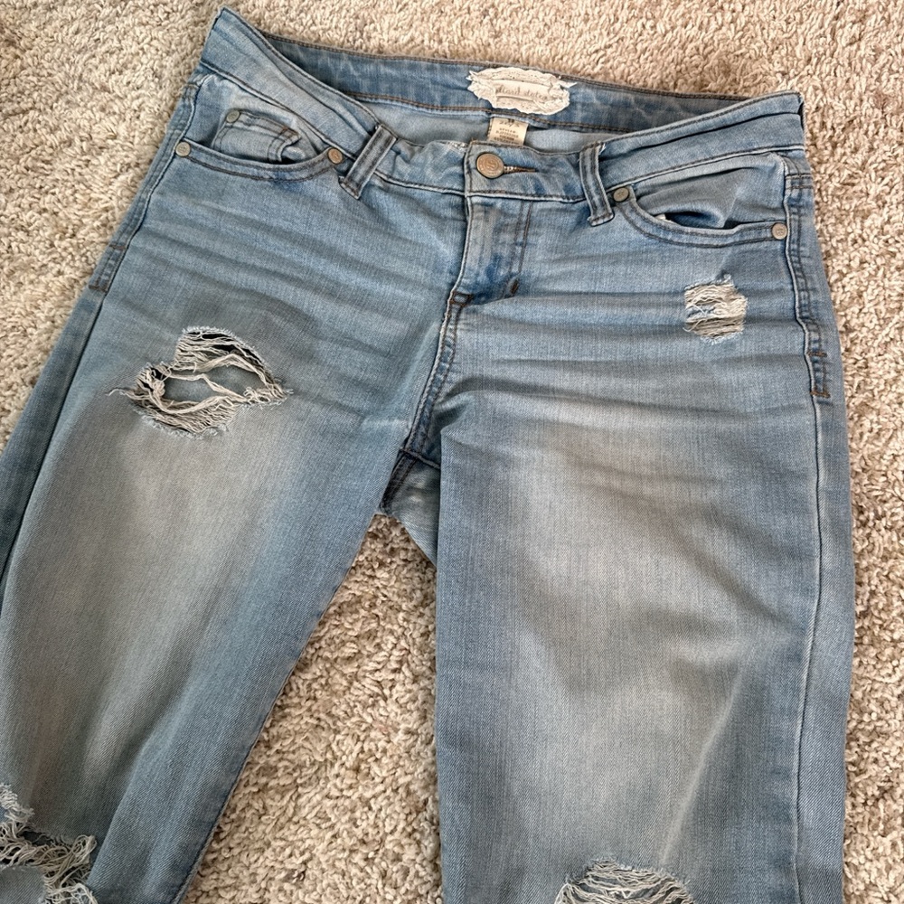 Altar'd State Light Blue Boyfriend Jeans
